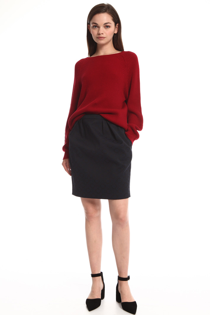 Cotton and wool sweater Intrend Cotton and wool sweater Intrend