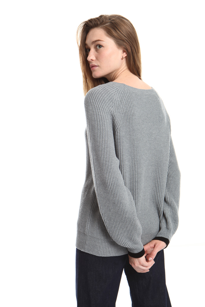 Cotton and wool sweater Intrend Cotton and wool sweater Intrend