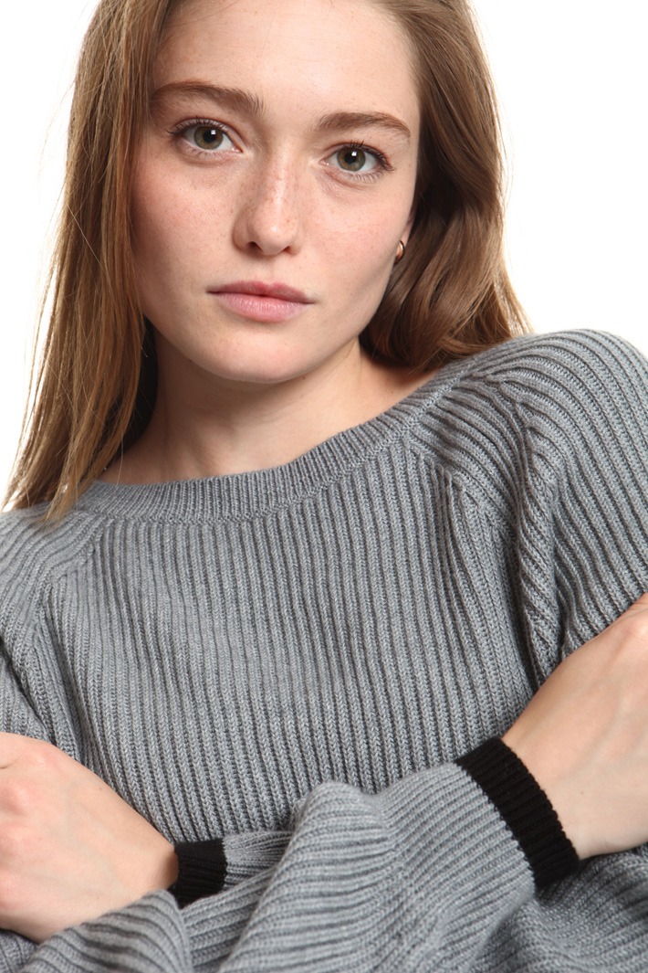 Cotton and wool sweater Intrend Cotton and wool sweater Intrend