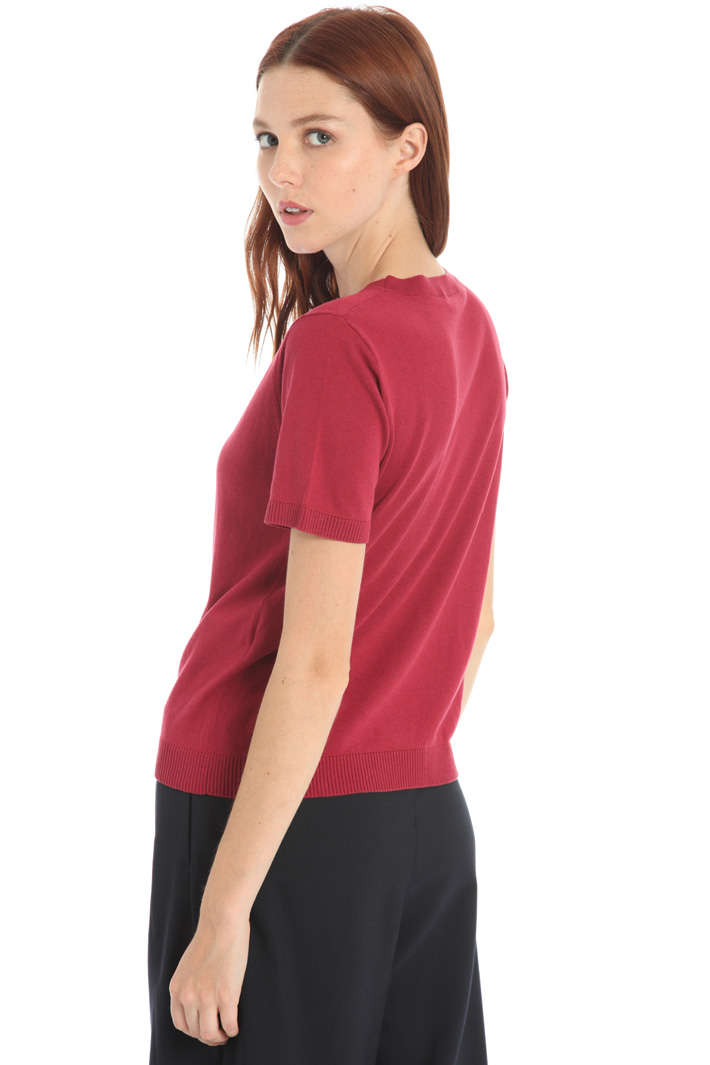 Silk and cotton T-shirt Intrend Silk and cotton T-shirt Intrend