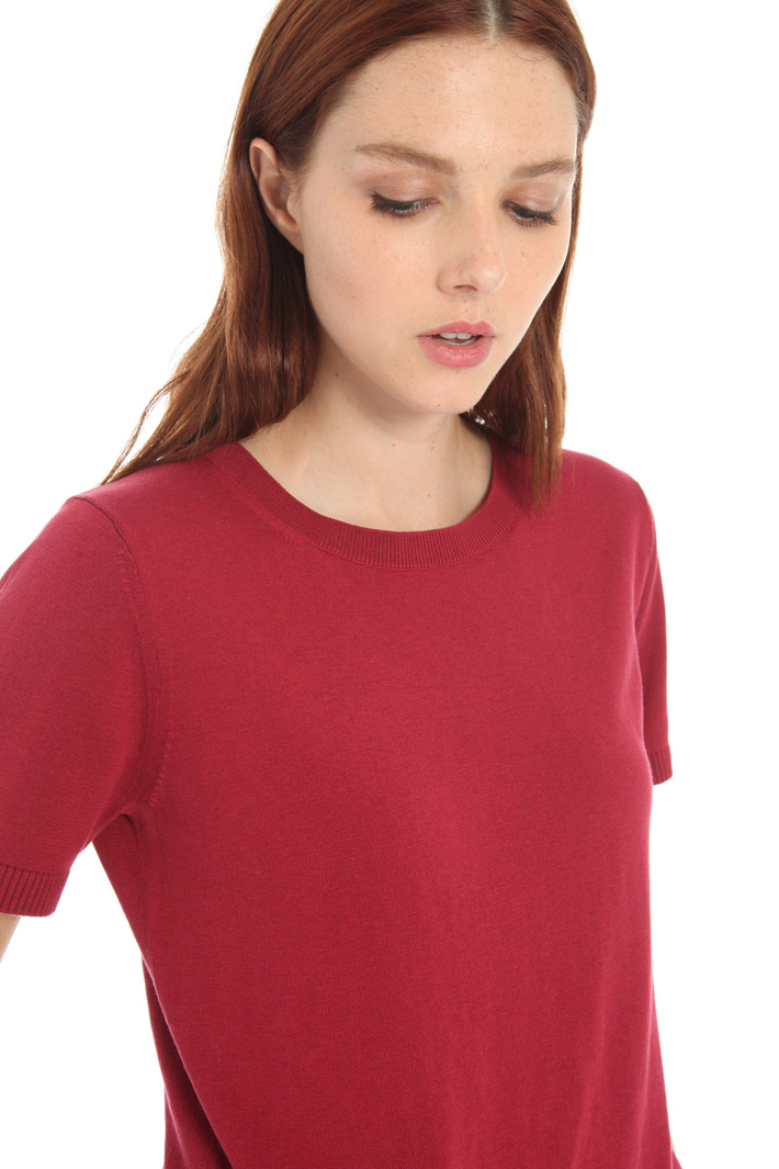 Silk and cotton T-shirt Intrend Silk and cotton T-shirt Intrend