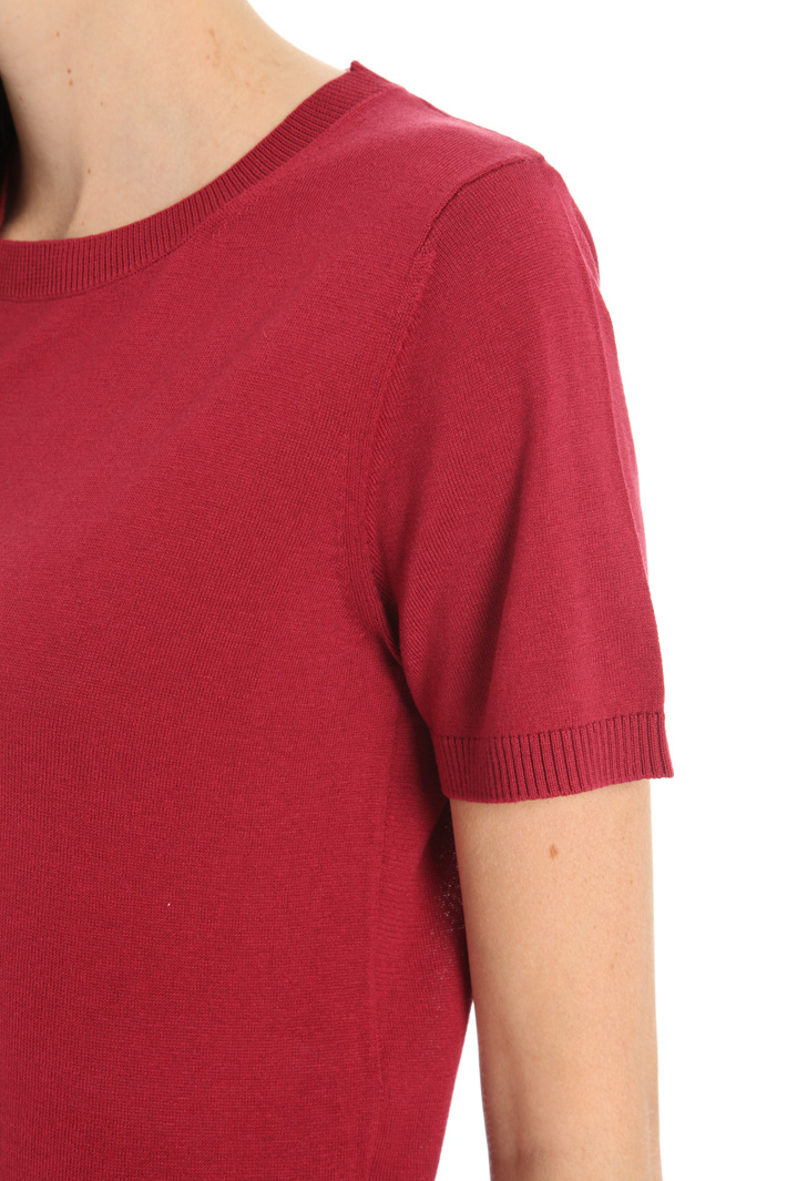 Silk and cotton T-shirt Intrend Silk and cotton T-shirt Intrend