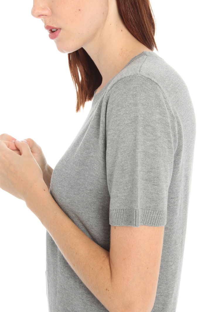 Silk and cotton T-shirt Intrend Silk and cotton T-shirt Intrend