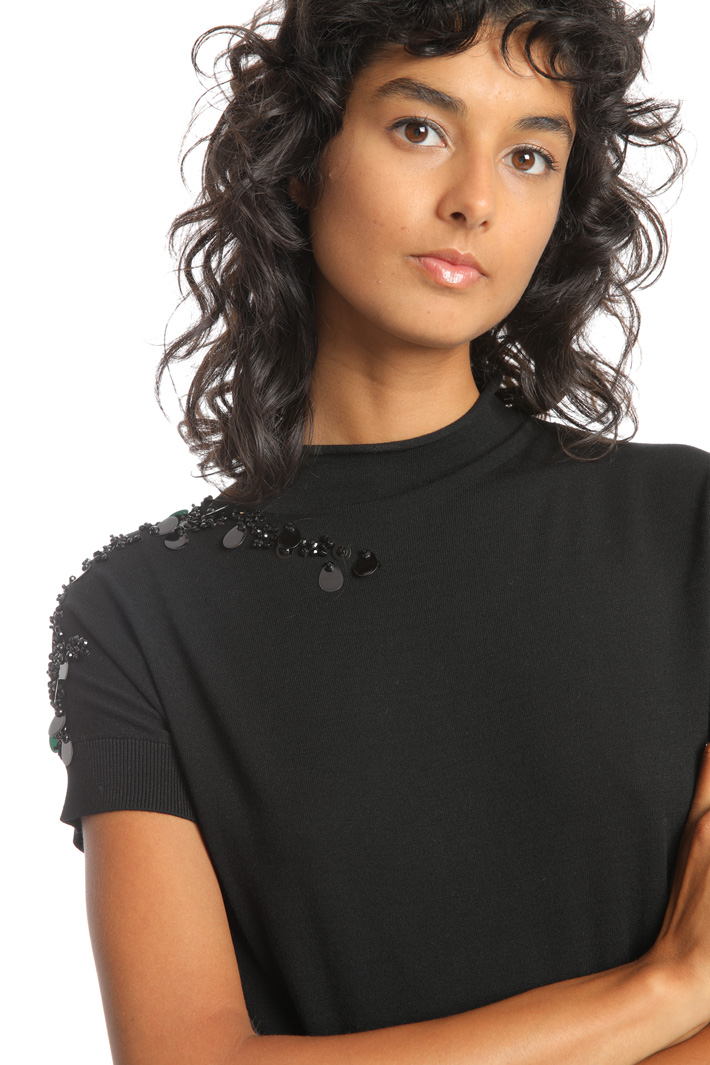 Sequin sweater Intrend Sequin sweater Intrend