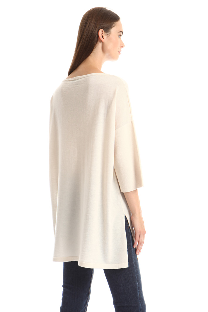 Oversized sweater in wool Intrend Oversized sweater in wool Intrend