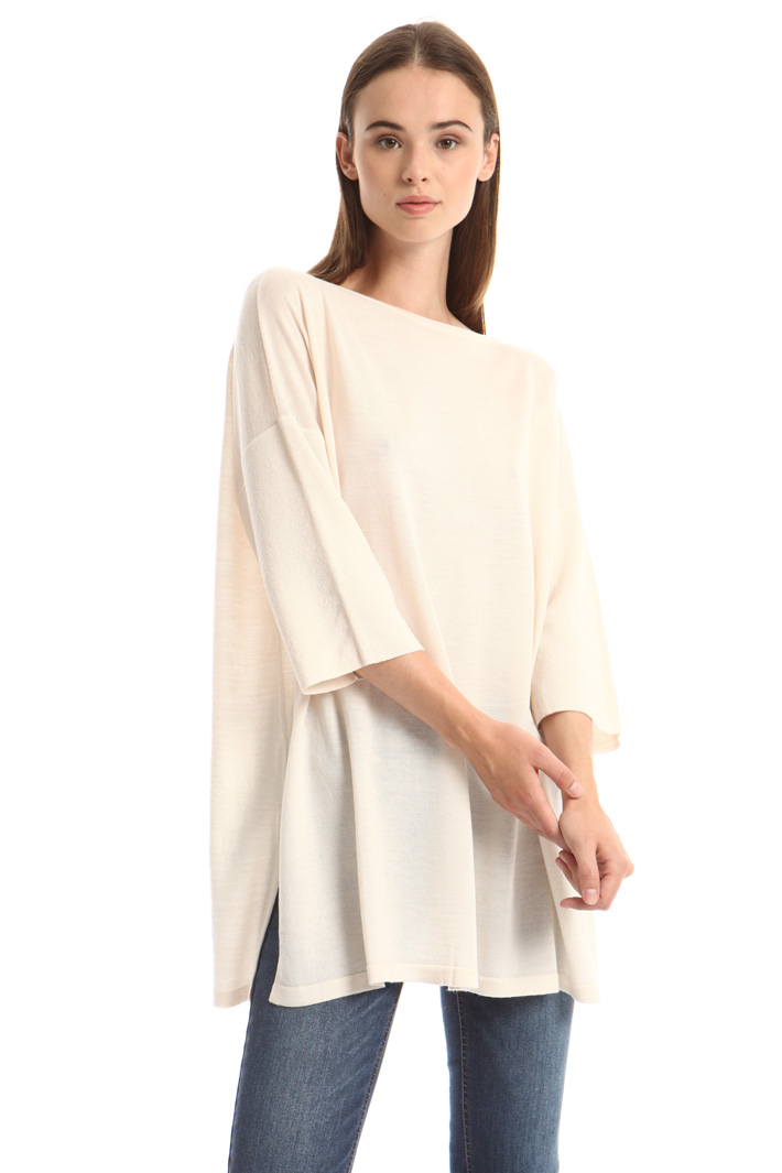 Oversized sweater in wool Intrend Oversized sweater in wool Intrend