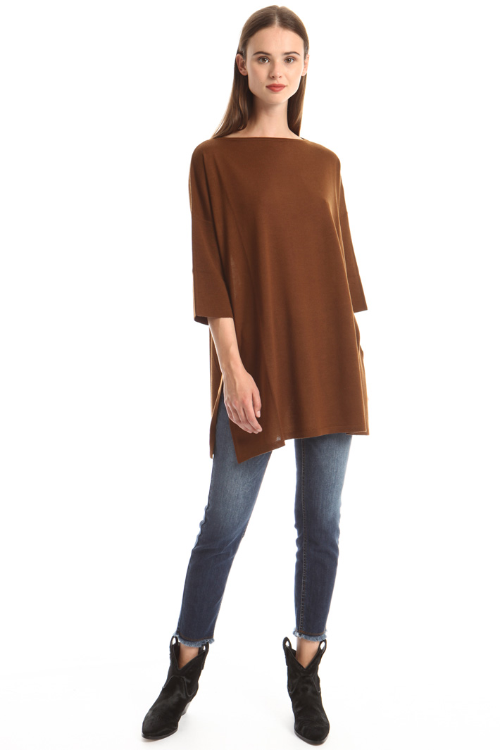 Oversized sweater in wool Intrend Oversized sweater in wool Intrend