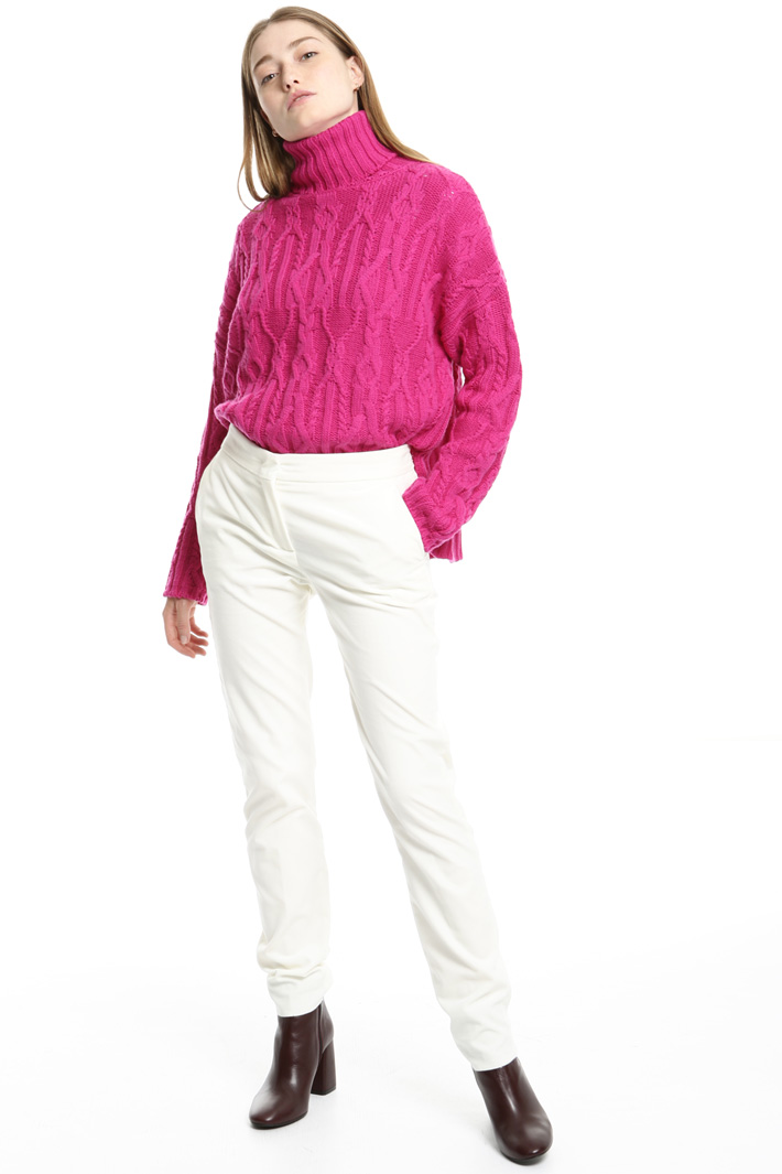 Wool turtleneck sweater Intrend Wool turtleneck sweater Intrend