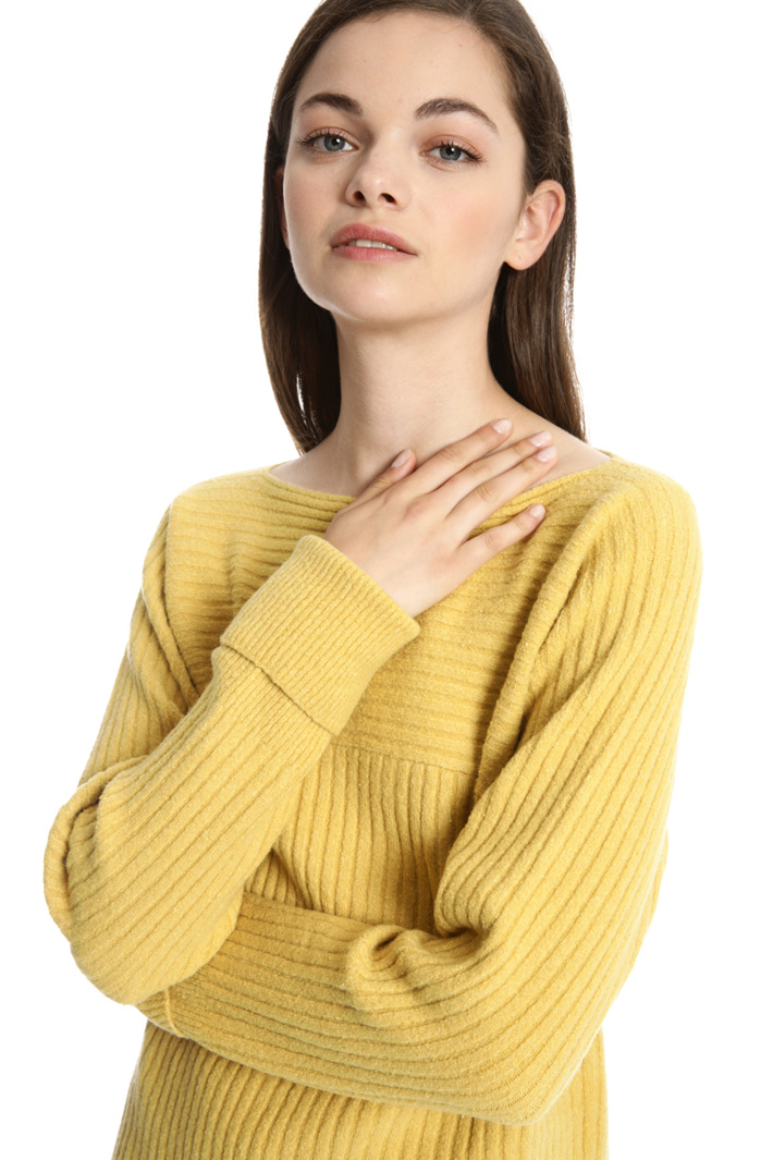 Ribbed wool blend sweater Intrend Ribbed wool blend sweater Intrend