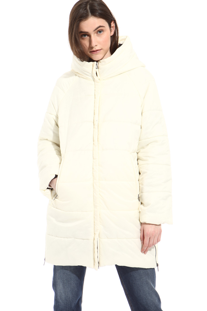 Hooded puffer coat Intrend Hooded puffer coat Intrend