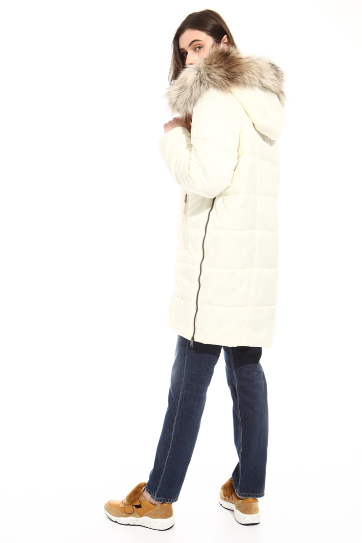 Hooded puffer coat Intrend Hooded puffer coat Intrend