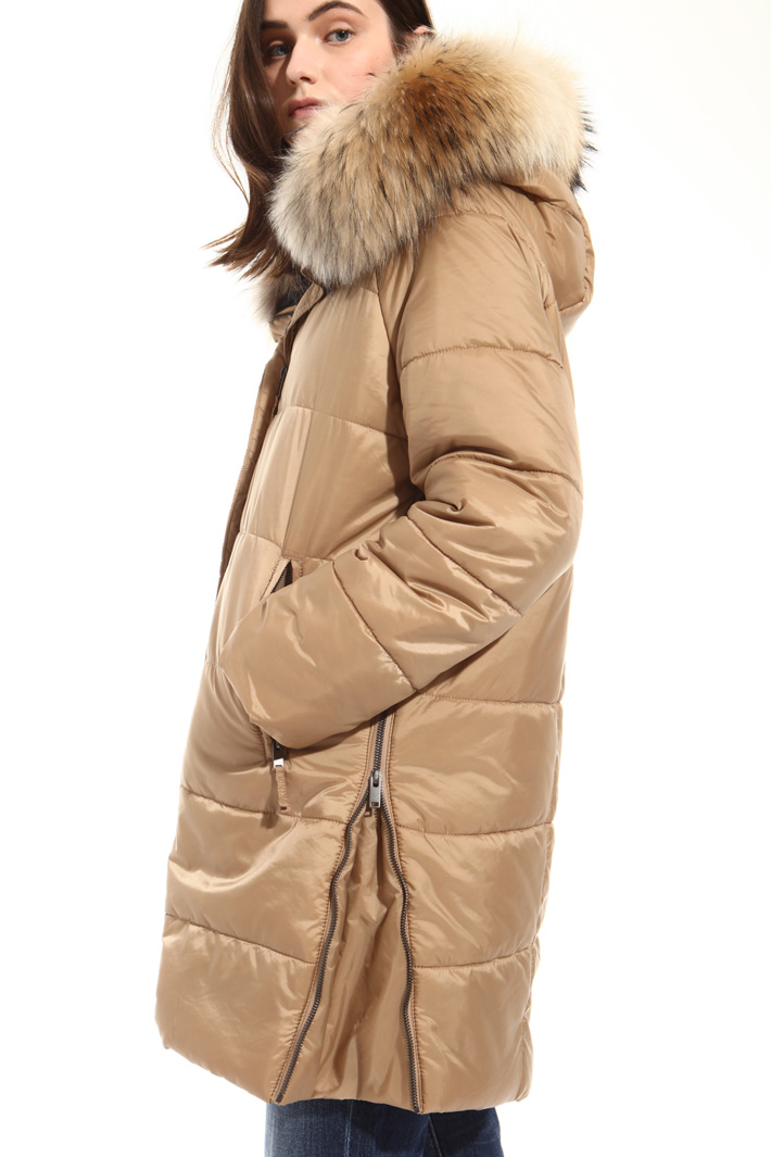 Hooded puffer coat Intrend Hooded puffer coat Intrend