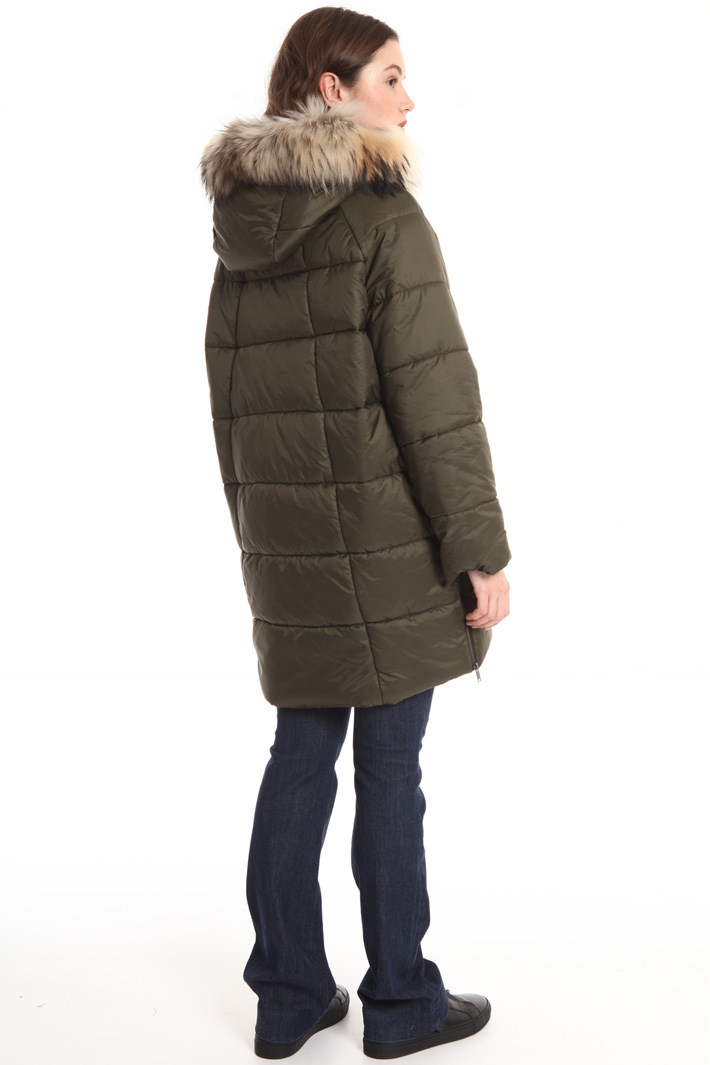 Hooded puffer coat Intrend Hooded puffer coat Intrend