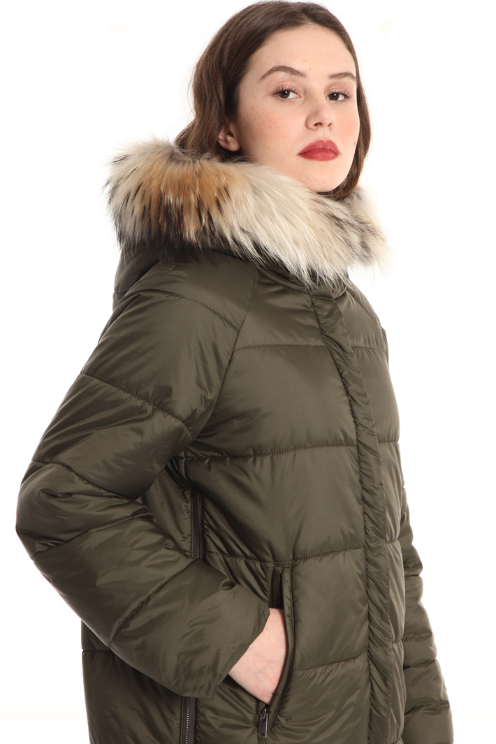Hooded puffer coat Intrend Hooded puffer coat Intrend