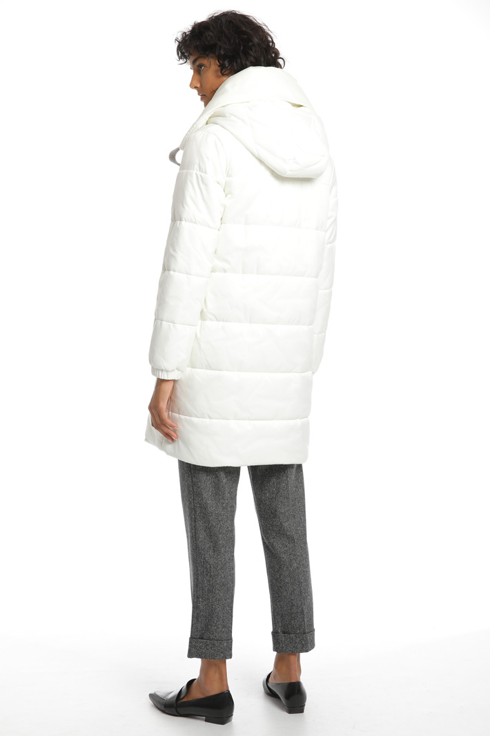 Wide neck puffer coat Intrend Wide neck puffer coat Intrend
