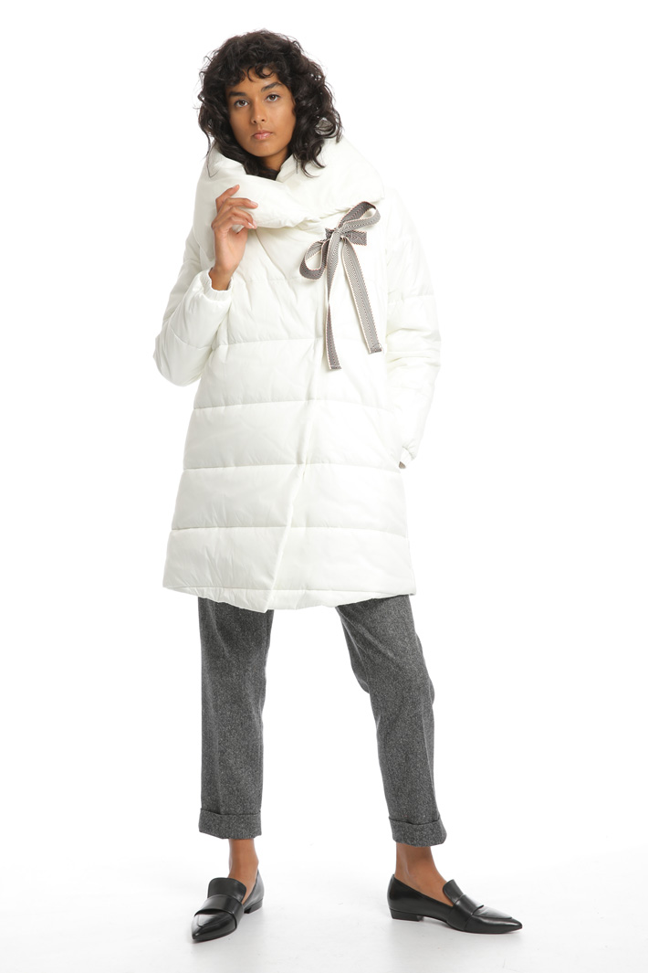 Wide neck puffer coat Intrend Wide neck puffer coat Intrend