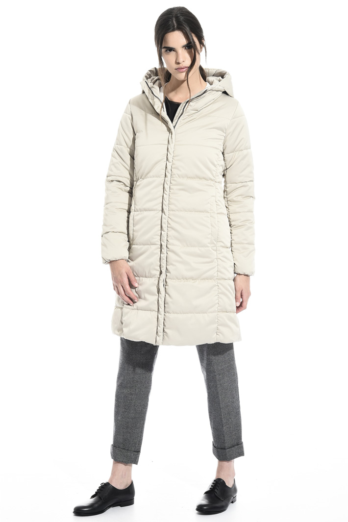 Hooded puffer coat Intrend Hooded puffer coat Intrend