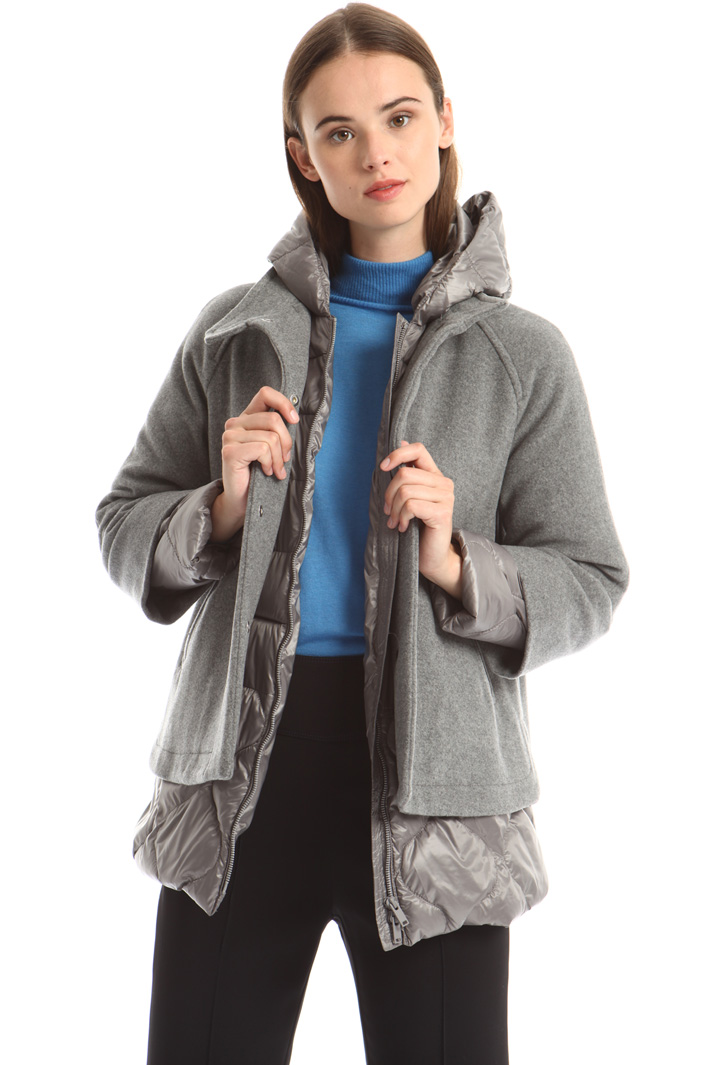 Cape with padded jacket Intrend Cape with padded jacket Intrend