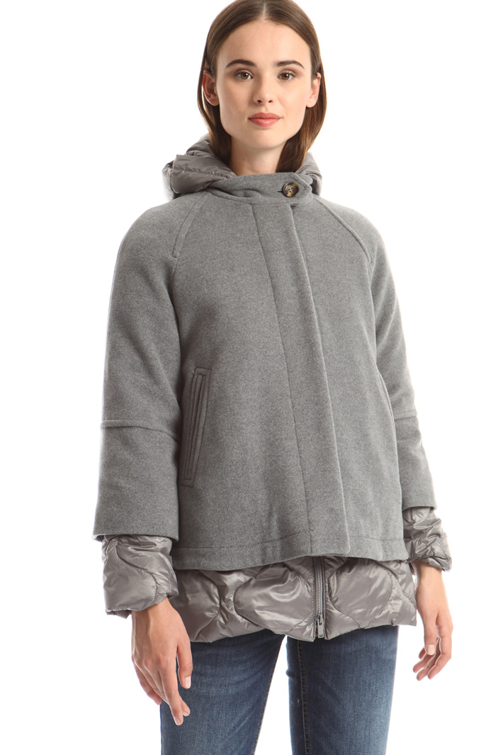 Cape with padded jacket Intrend Cape with padded jacket Intrend