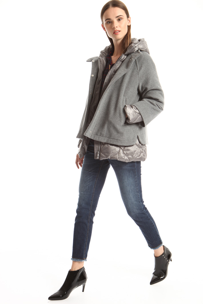 Cape with padded jacket Intrend Cape with padded jacket Intrend