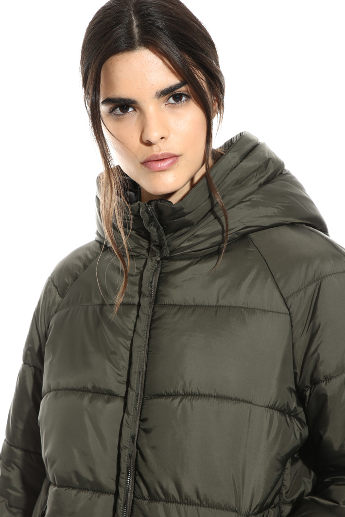 Fur trimmed puffer coat Intrend Fur trimmed puffer coat Intrend