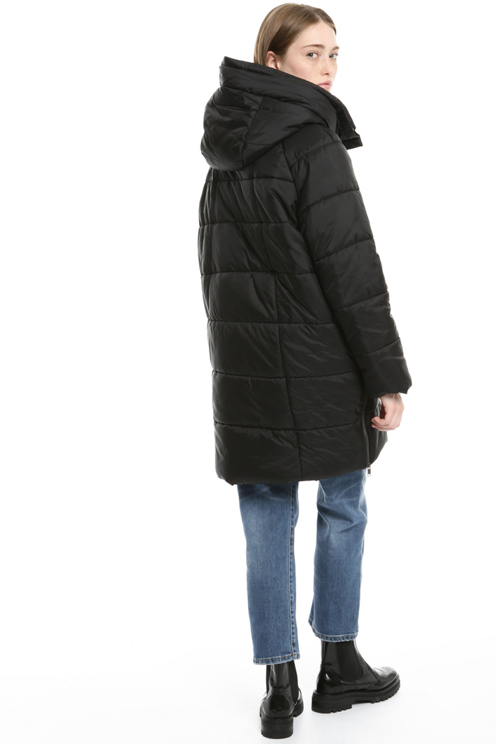 Fur trimmed puffer coat Intrend Fur trimmed puffer coat Intrend