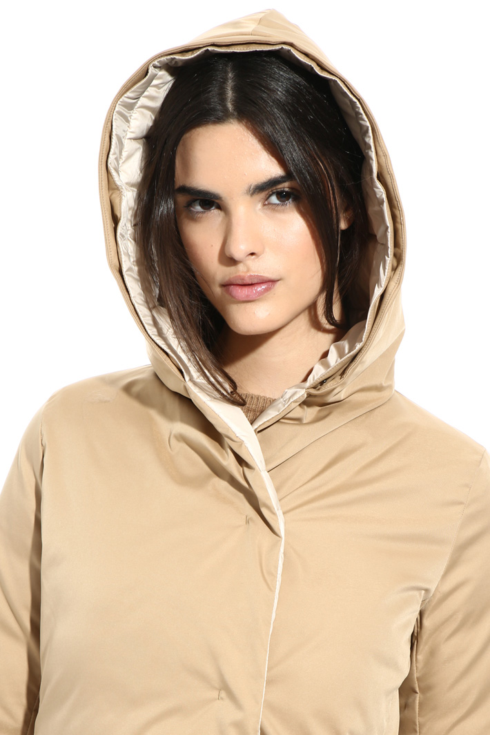 Smooth and quilted puffer coat Intrend Smooth and quilted puffer coat Intrend