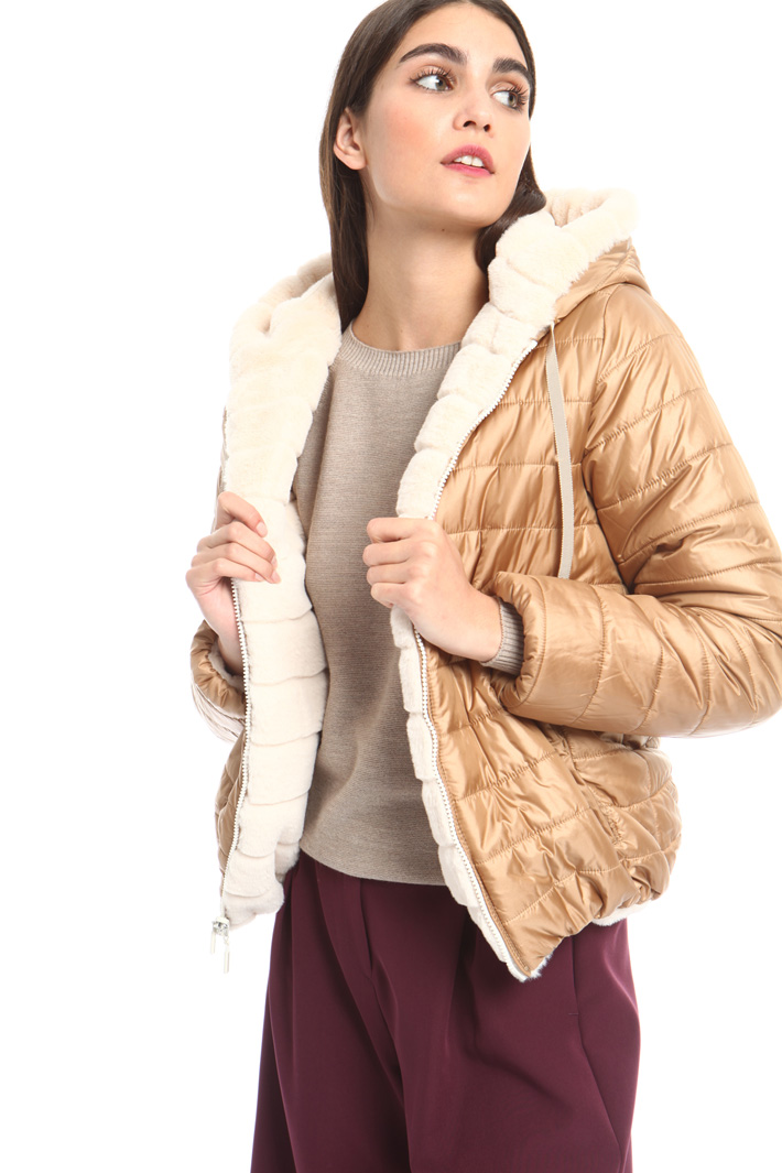 Reversible padded bomber Intrend Reversible padded bomber Intrend