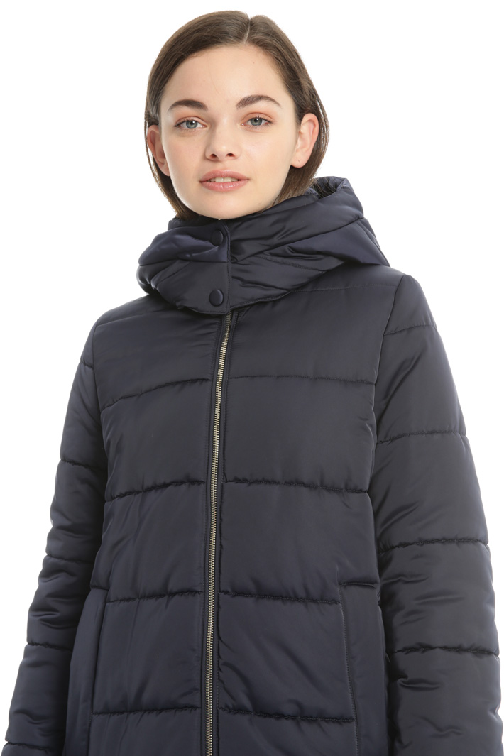 Technical satin puffer coat Intrend Technical satin puffer coat Intrend