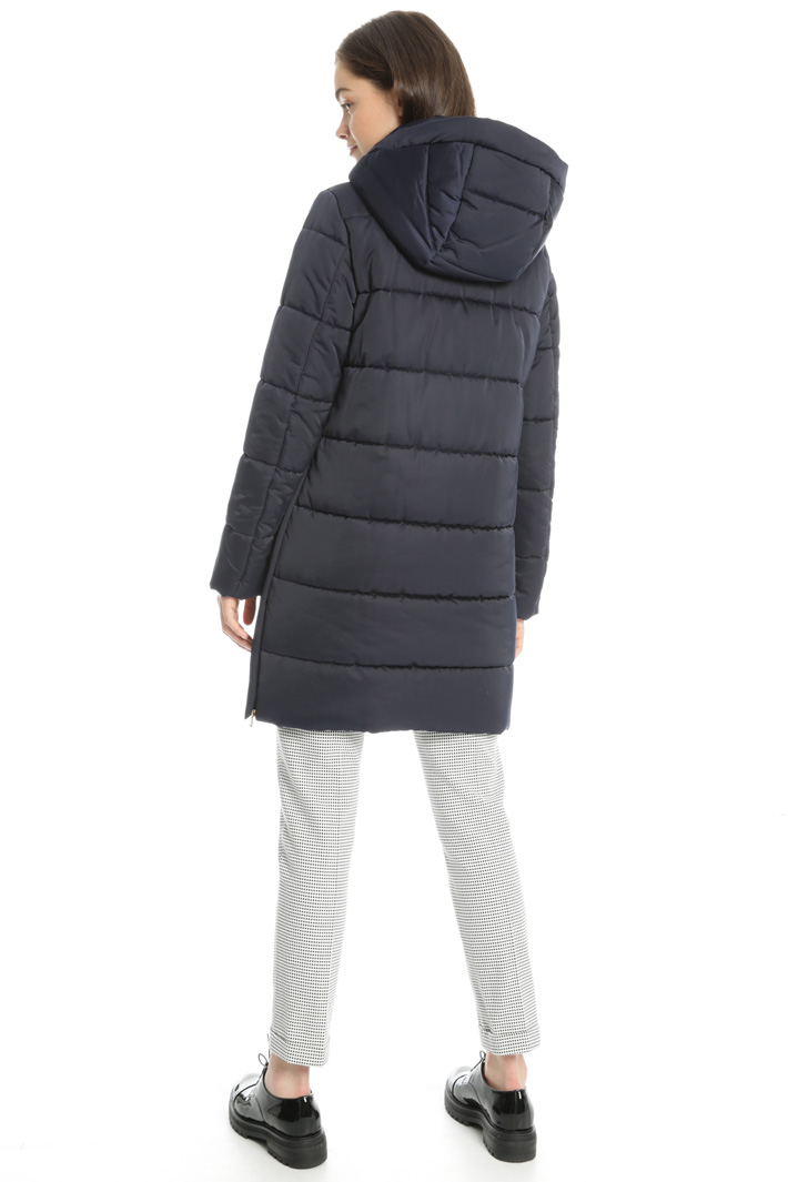 Technical satin puffer coat Intrend Technical satin puffer coat Intrend