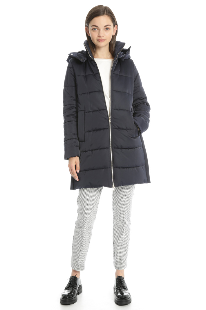 Technical satin puffer coat Intrend Technical satin puffer coat Intrend
