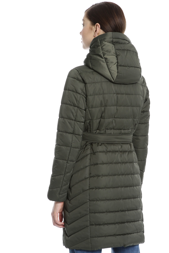 Fur-trimmed puffer coat Intrend Fur-trimmed puffer coat Intrend
