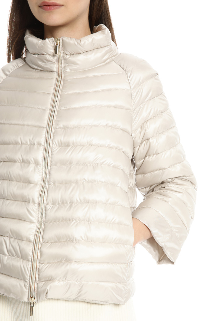 Technical satin puffer jacket Intrend Technical satin puffer jacket Intrend