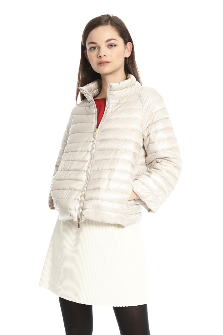 Technical satin puffer jacket Intrend Technical satin puffer jacket Intrend