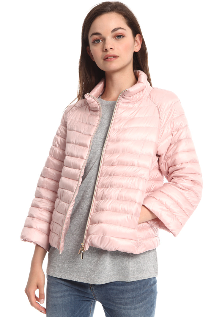 Technical satin puffer jacket Intrend Technical satin puffer jacket Intrend