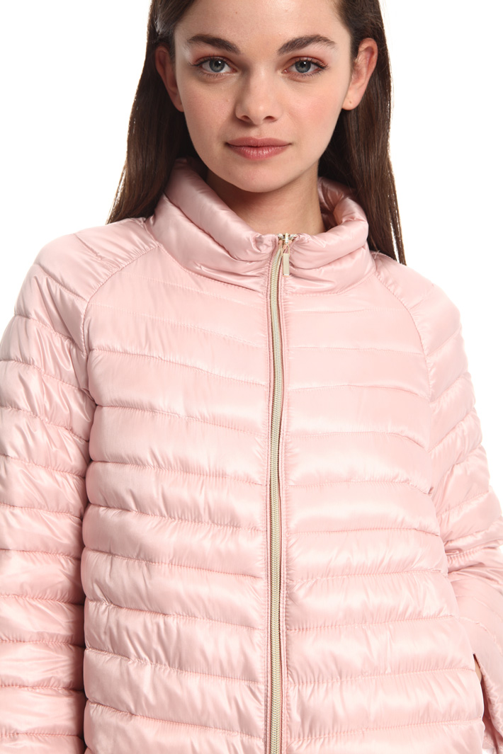 Technical satin puffer jacket Intrend Technical satin puffer jacket Intrend