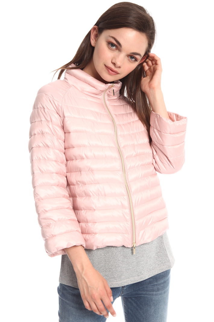 Technical satin puffer jacket Intrend Technical satin puffer jacket Intrend