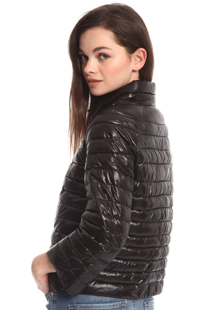 Technical satin puffer jacket Intrend Technical satin puffer jacket Intrend