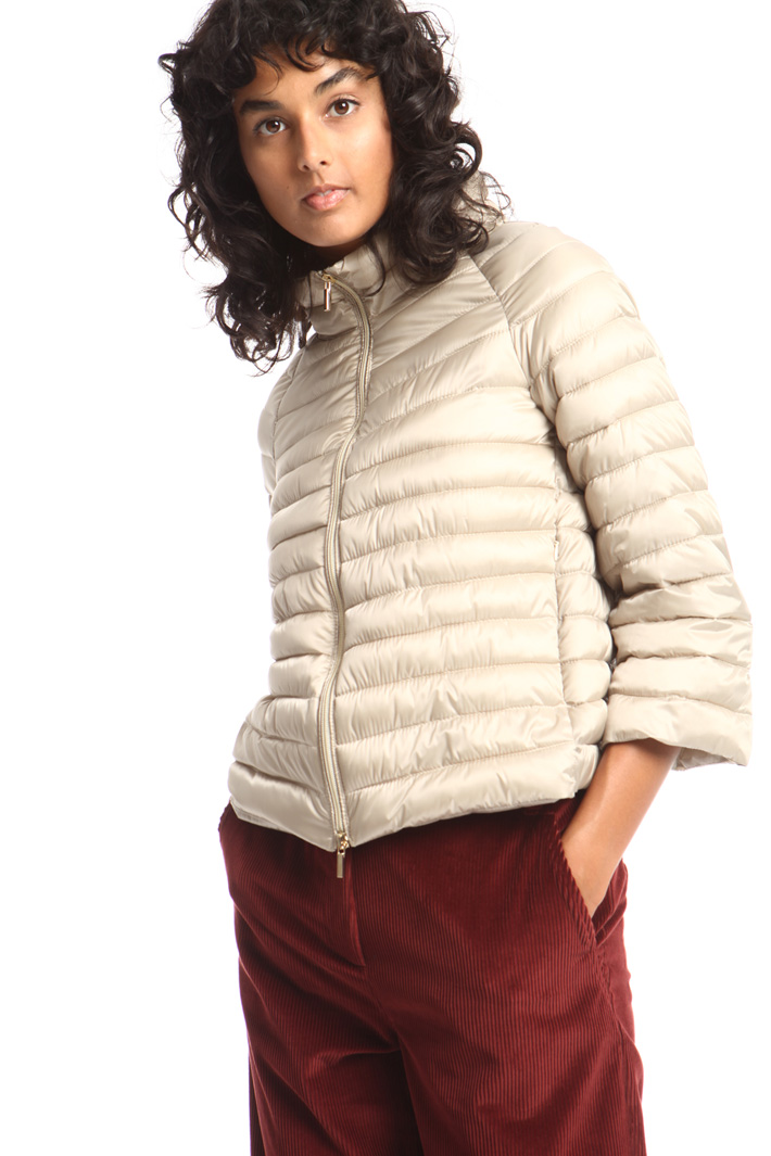 Technical satin puffer jacket Intrend Technical satin puffer jacket Intrend