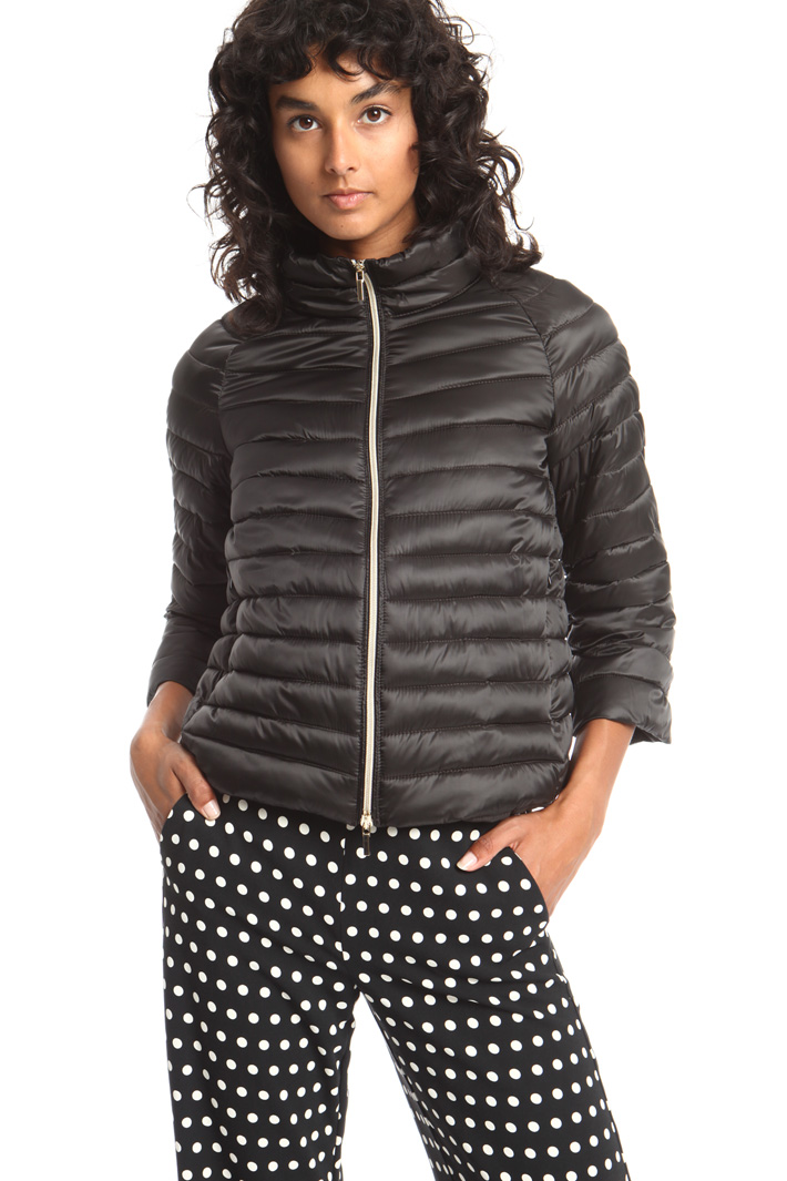 Technical satin puffer jacket Intrend Technical satin puffer jacket Intrend