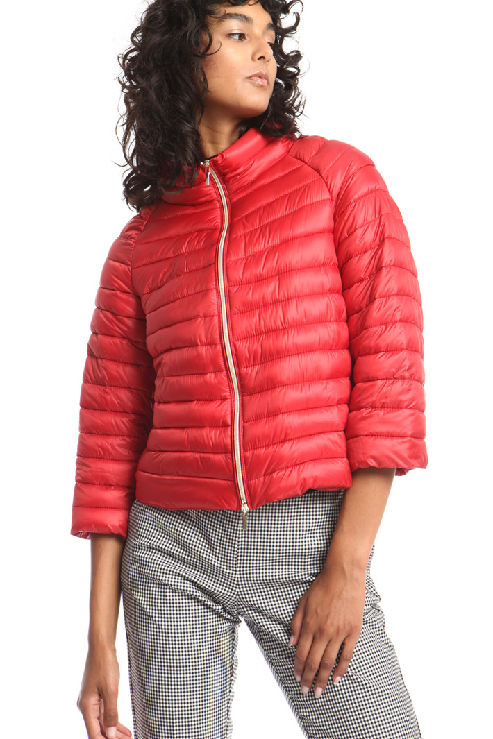 Technical satin puffer jacket Intrend Technical satin puffer jacket Intrend