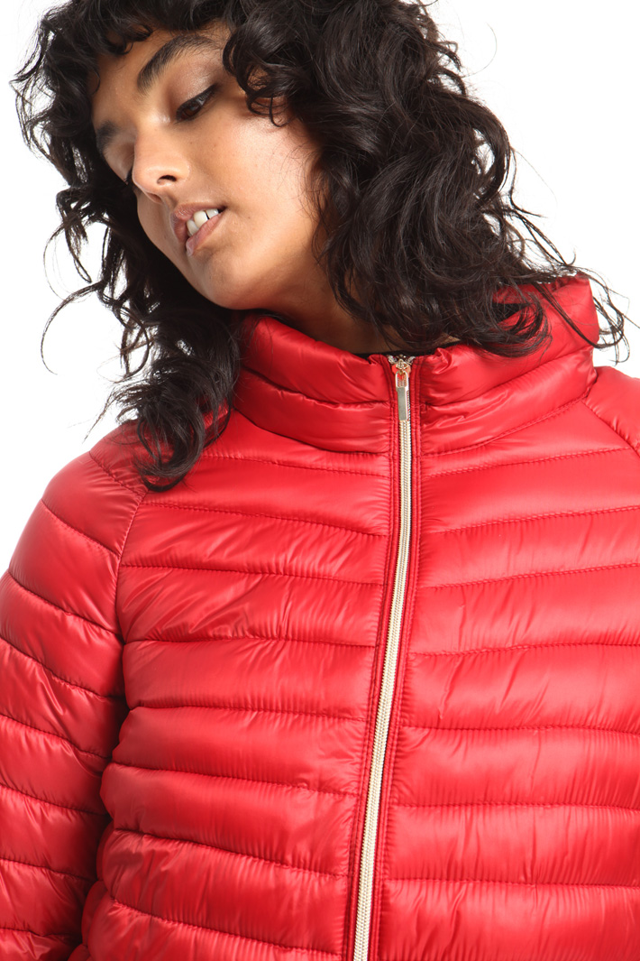 Technical satin puffer jacket Intrend Technical satin puffer jacket Intrend