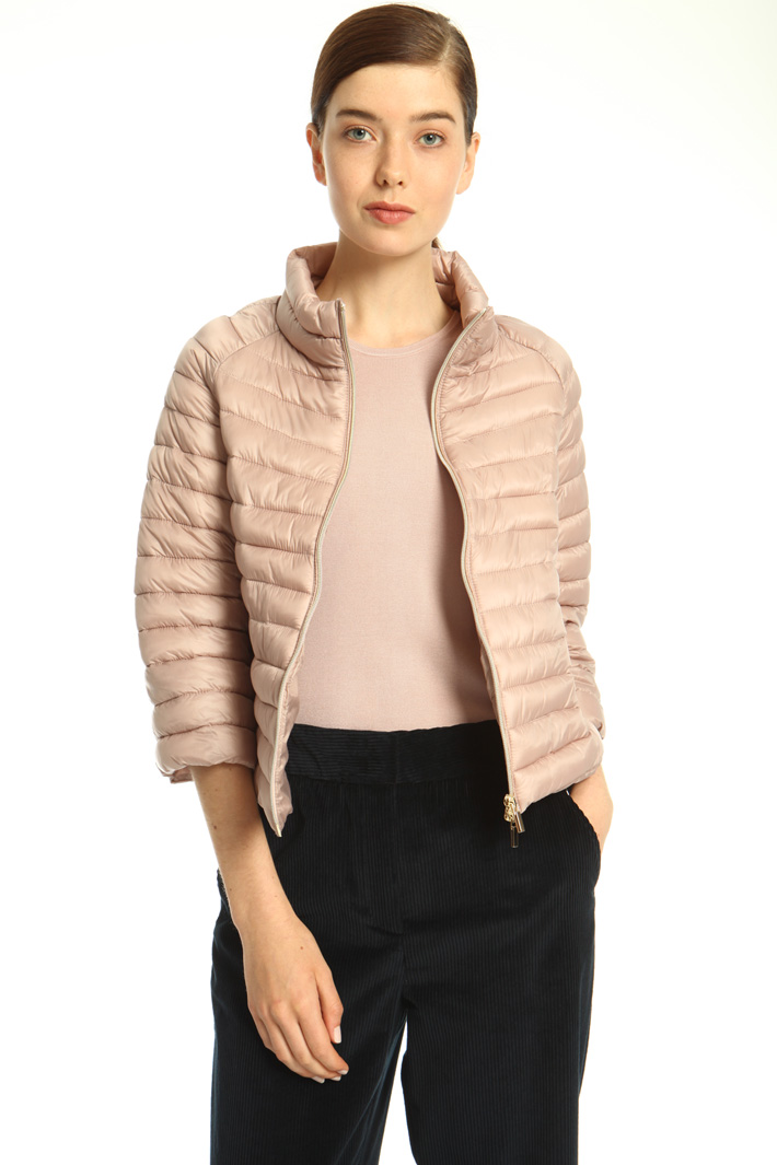 Technical satin puffer jacket Intrend Technical satin puffer jacket Intrend