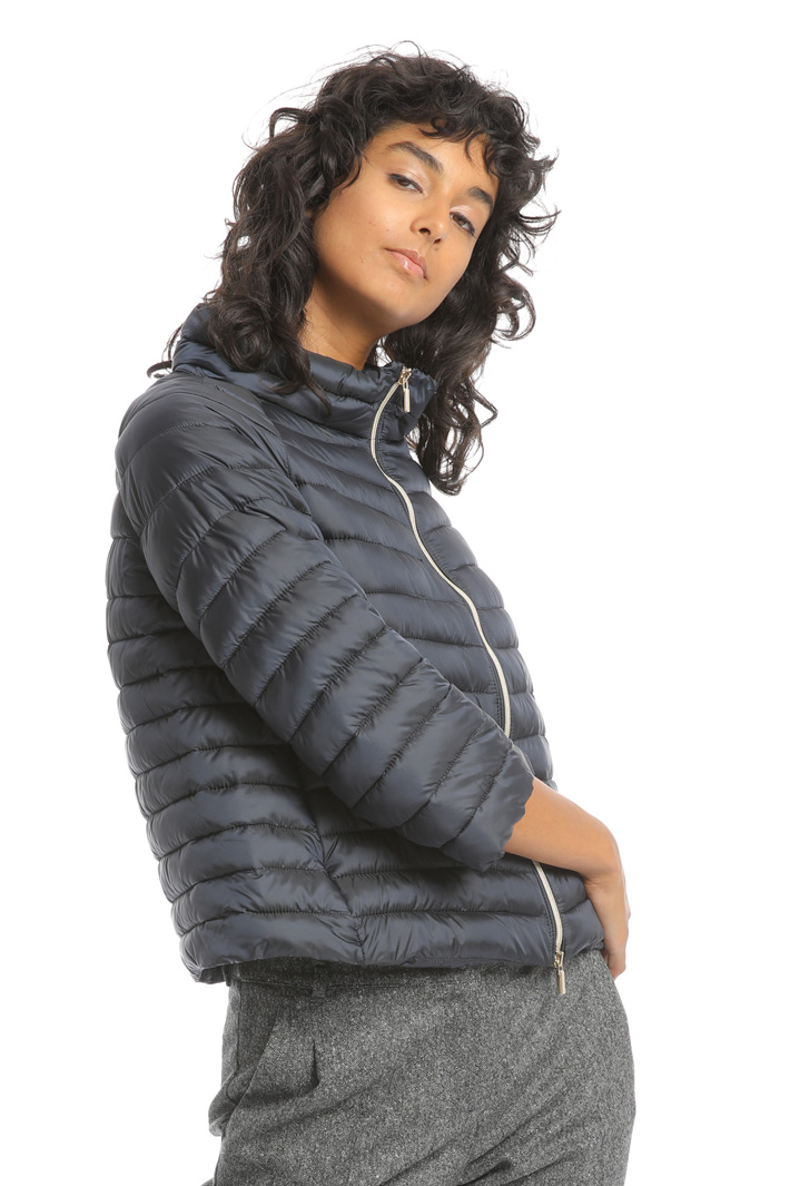 Technical satin puffer jacket Intrend Technical satin puffer jacket Intrend
