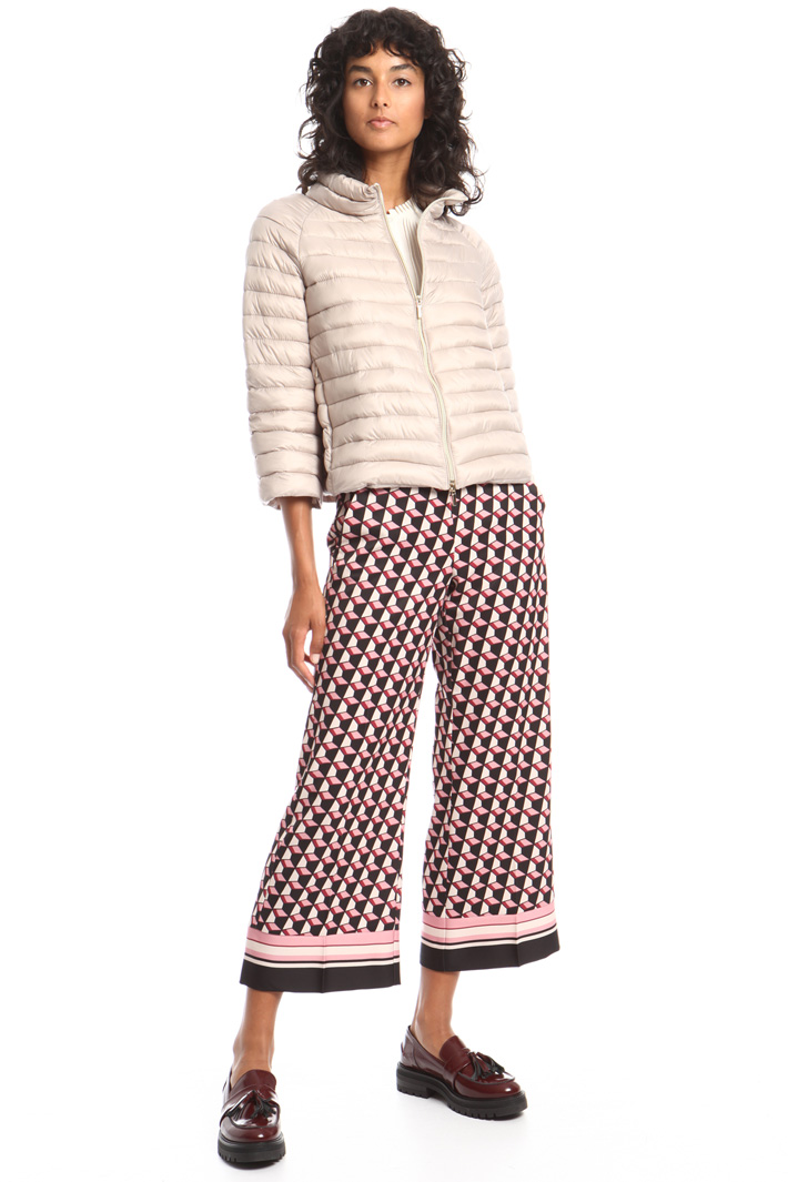Technical satin puffer jacket Intrend Technical satin puffer jacket Intrend