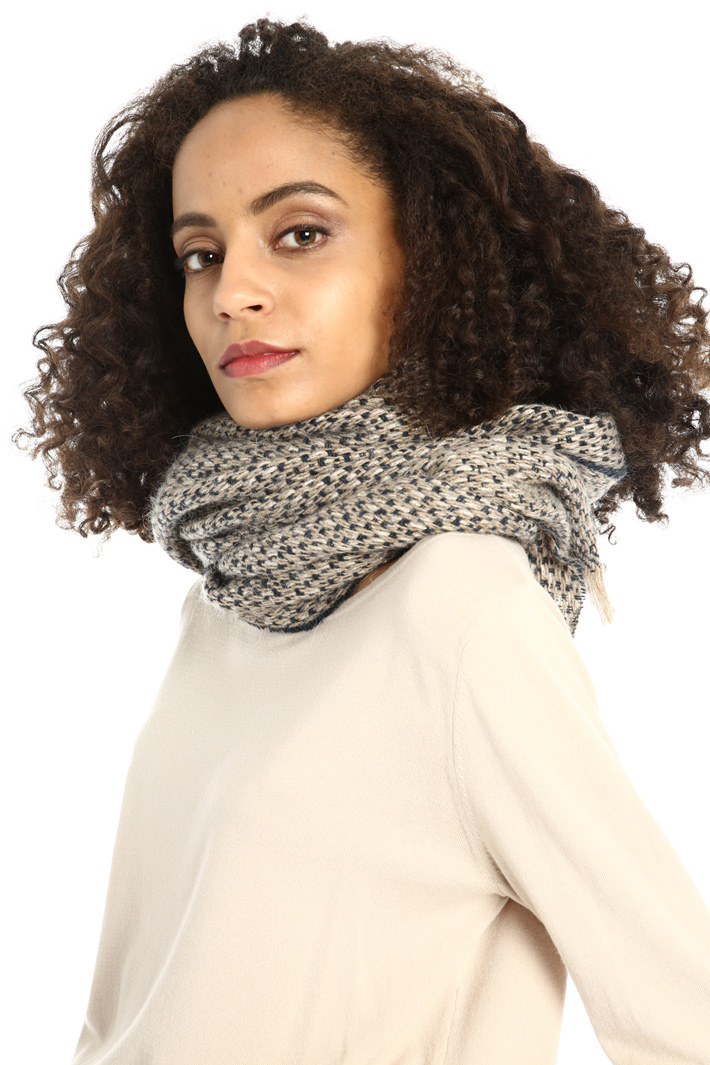 Alpaca and mohair scarf Intrend Alpaca and mohair scarf Intrend