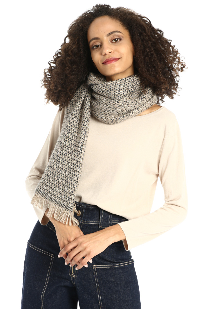 Alpaca and mohair scarf Intrend Alpaca and mohair scarf Intrend