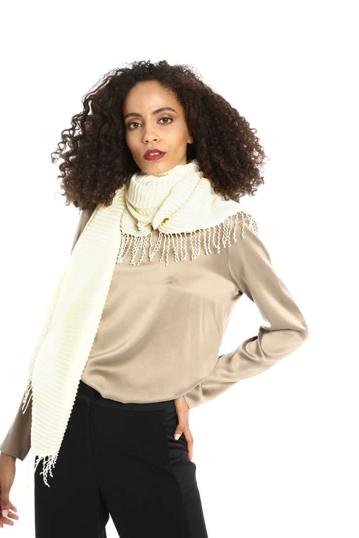 Pleated stole Intrend Pleated stole Intrend