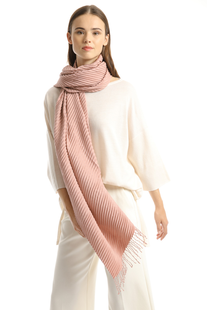 Pleated stole Intrend Pleated stole Intrend