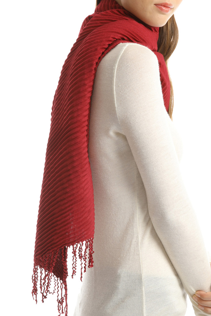 Pleated stole Intrend Pleated stole Intrend